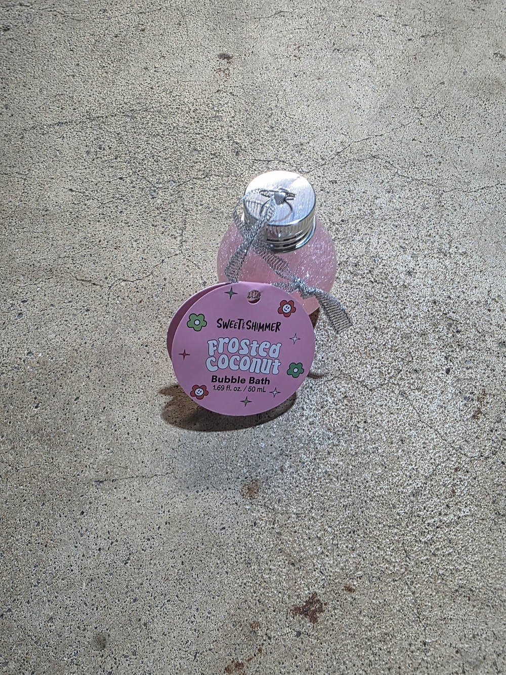 Frosted Coconut Pink Bubble Bath